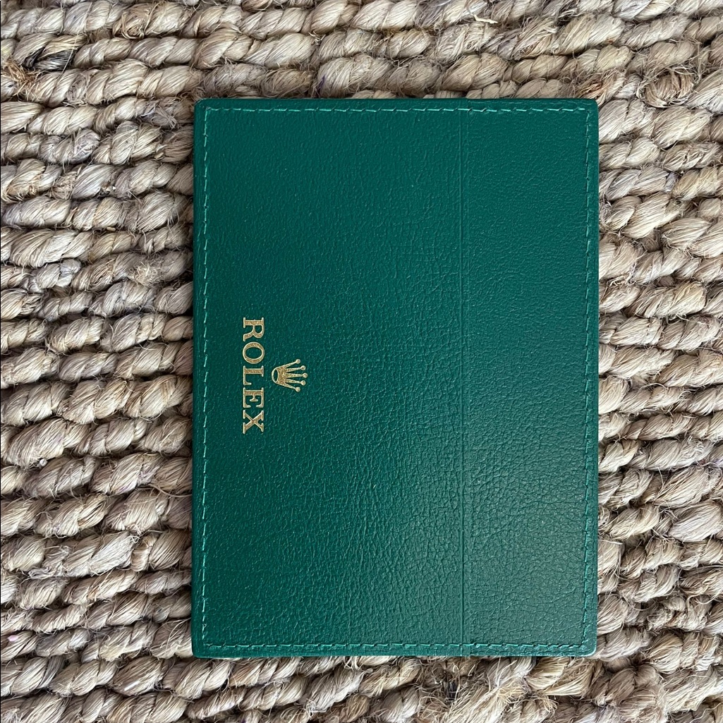 Rolex Warranty Card Holder